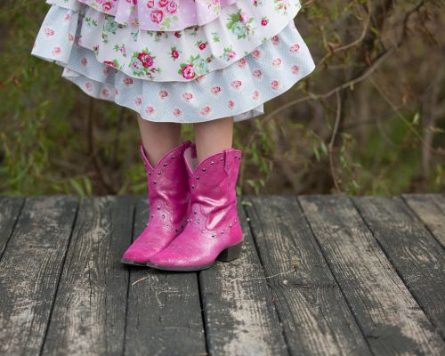 Pink Cowboy Boots