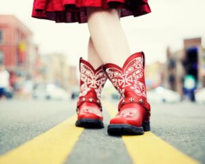 Red Cowboy Boots For Women